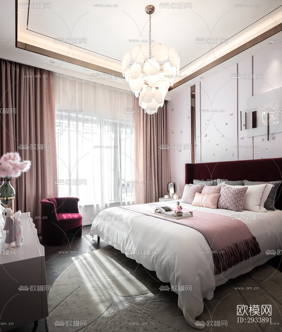 后现代别墅效果图下载（渲染图13）