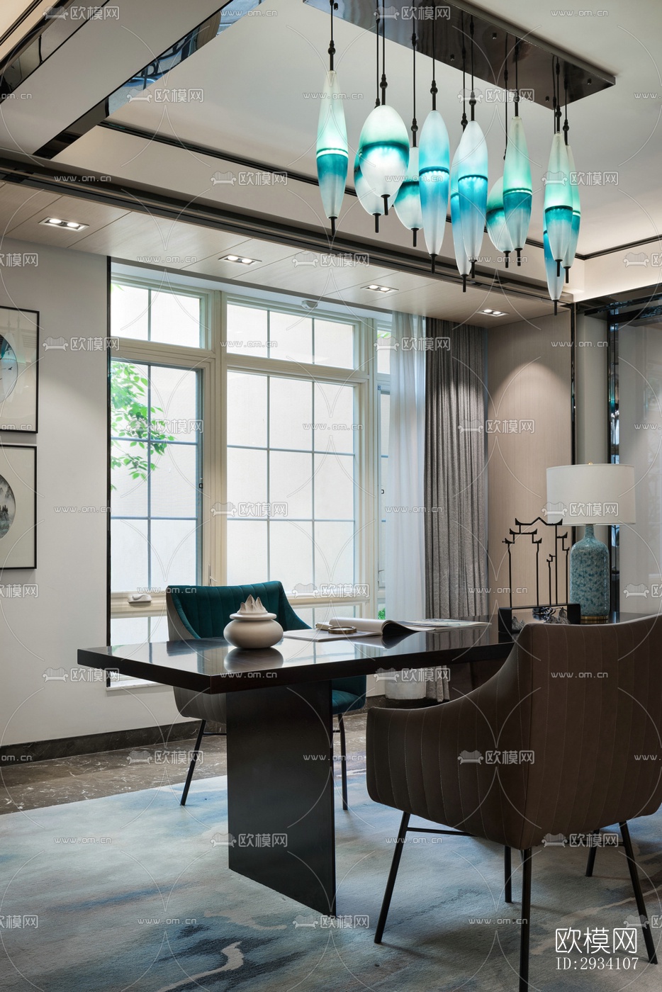 现代别墅效果图下载（渲染图3）