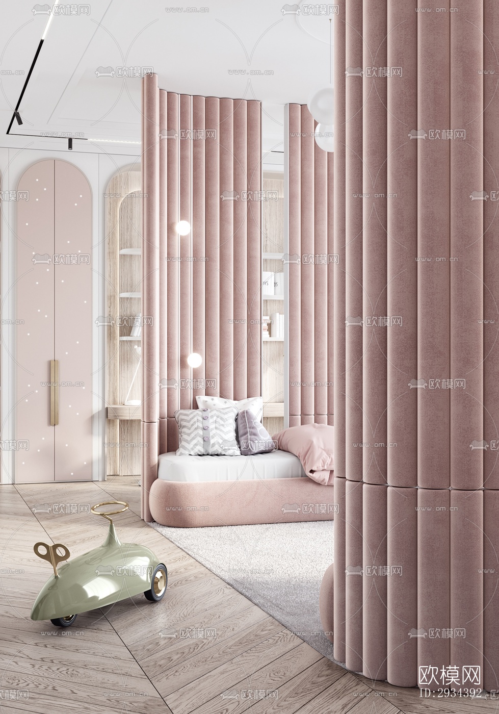 北欧平层效果图下载（渲染图17）