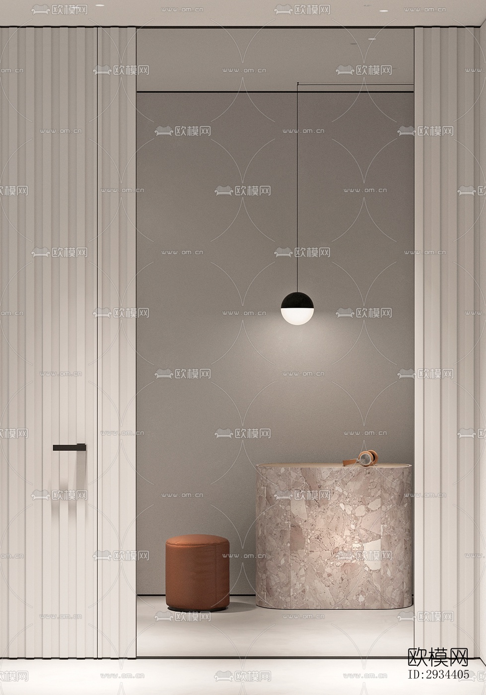 北欧平层效果图下载（渲染图12）