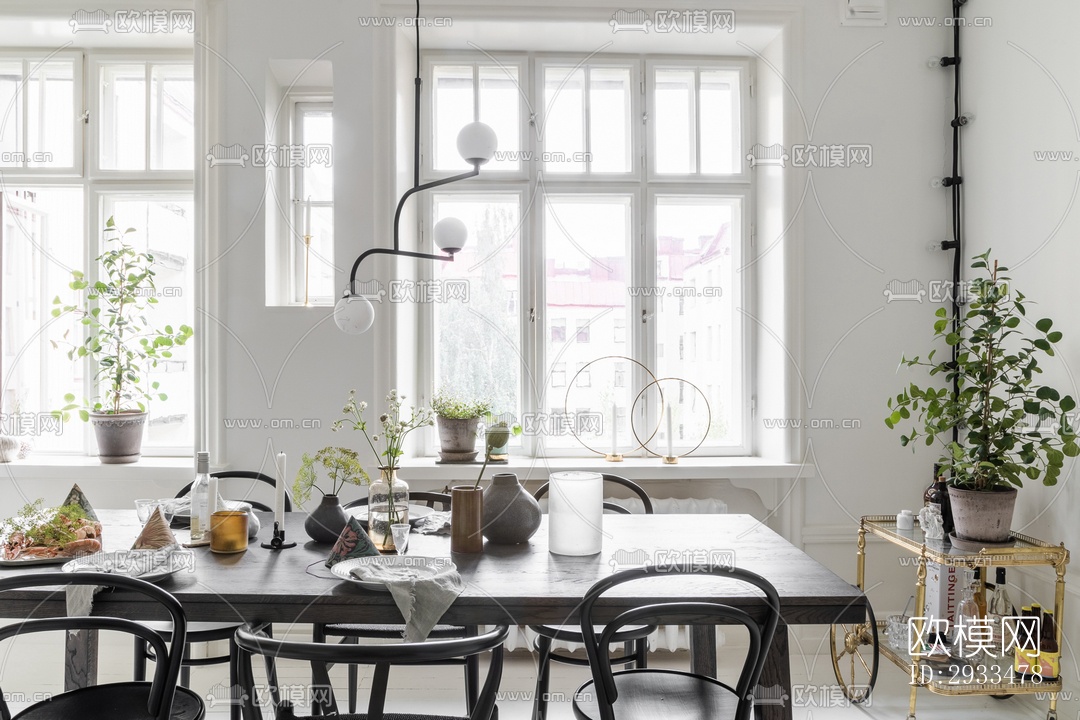 北欧公寓效果图下载（渲染图17）