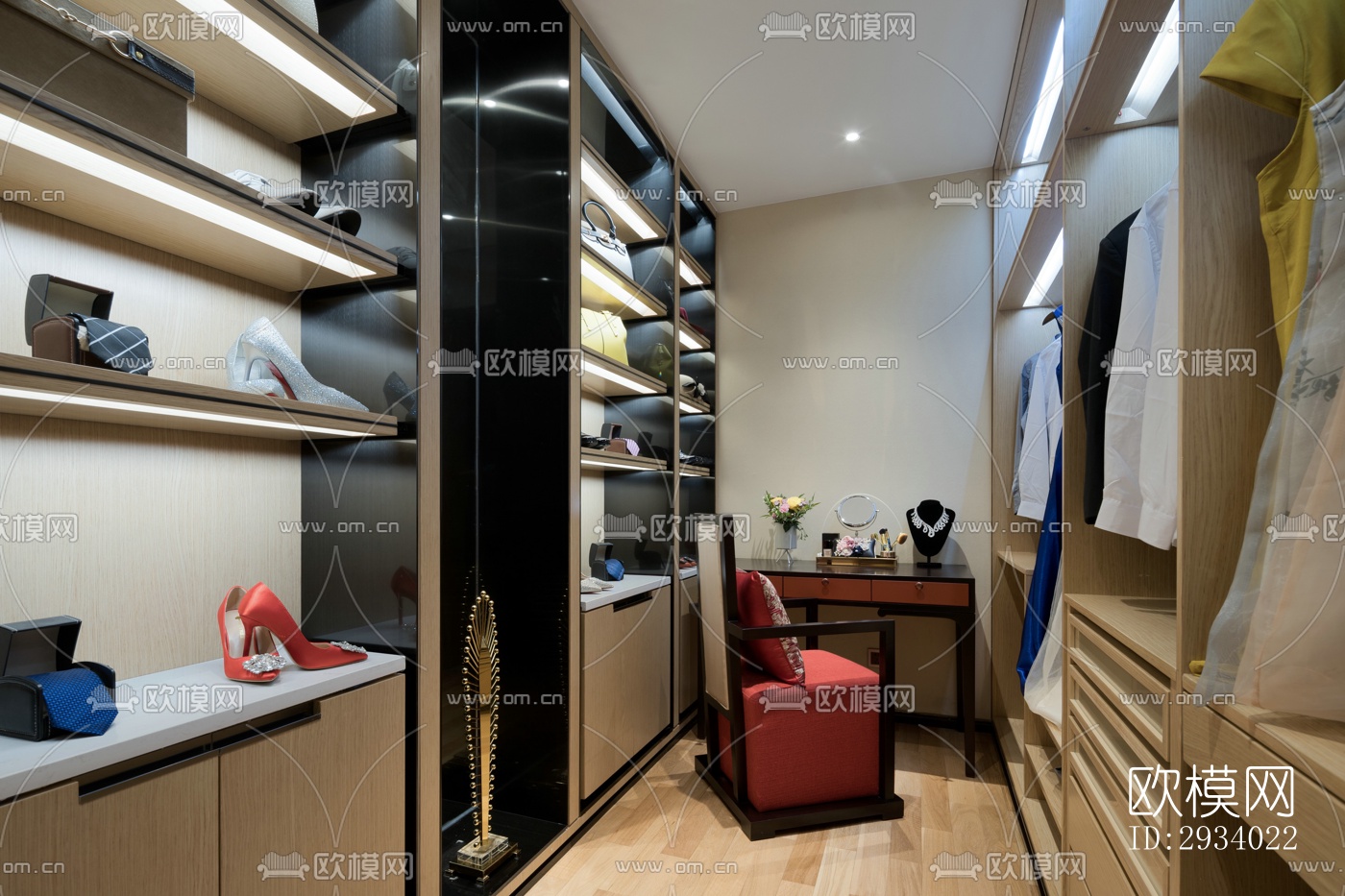 新中式别墅效果图下载（渲染图5）