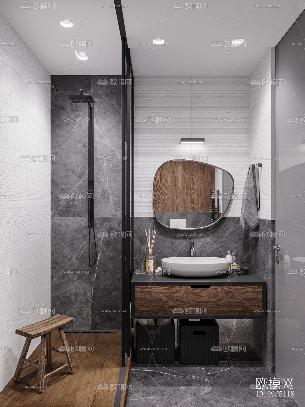 高级灰平层效果图下载（渲染图8）