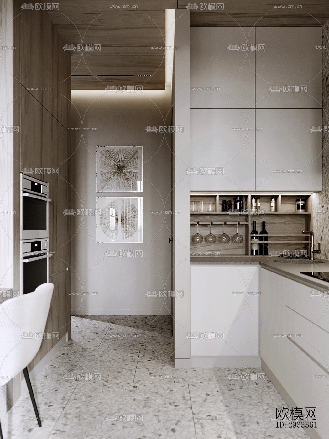 北欧公寓效果图下载（渲染图16）