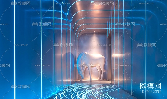 现代酒吧效果图下载（渲染图2）