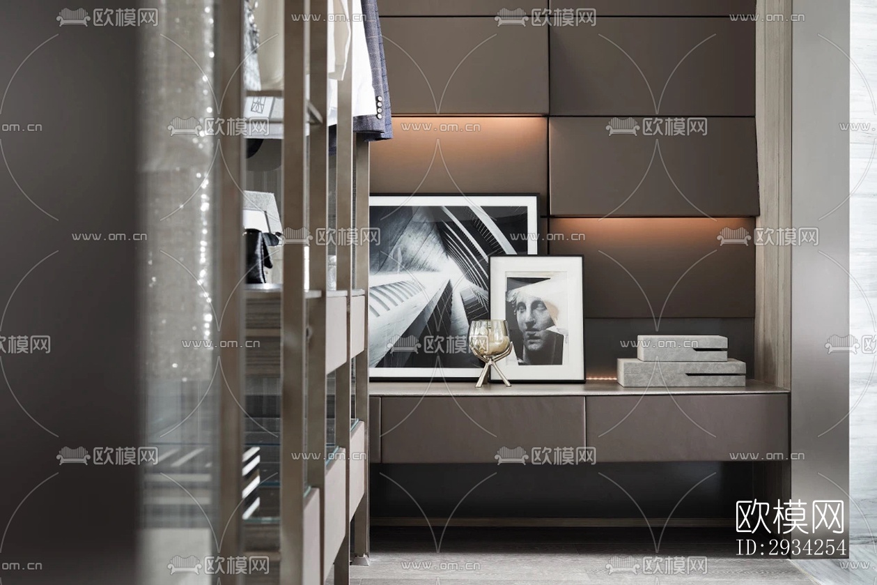 现代复式效果图下载（渲染图5）