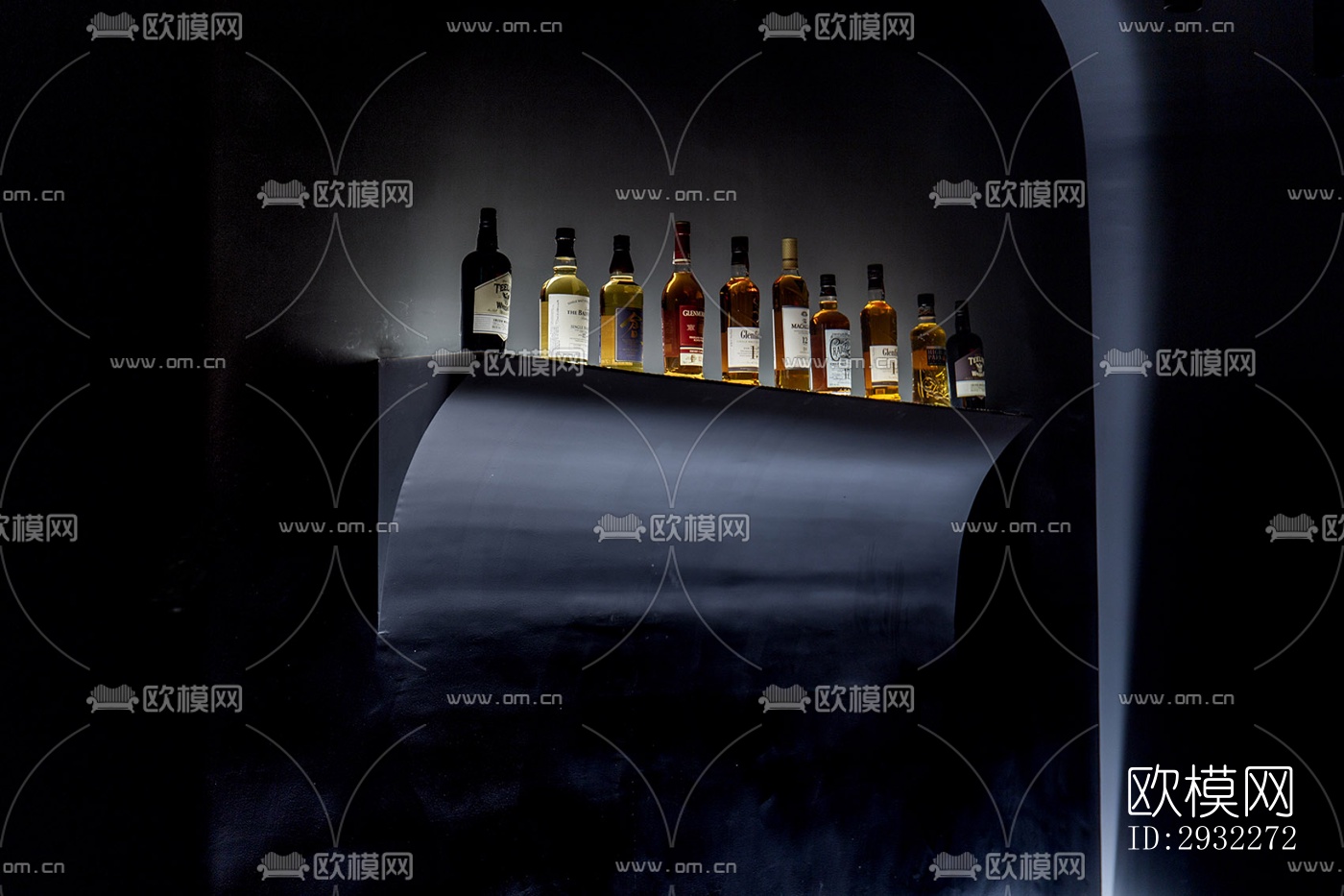 侘寂酒吧效果图下载（渲染图4）