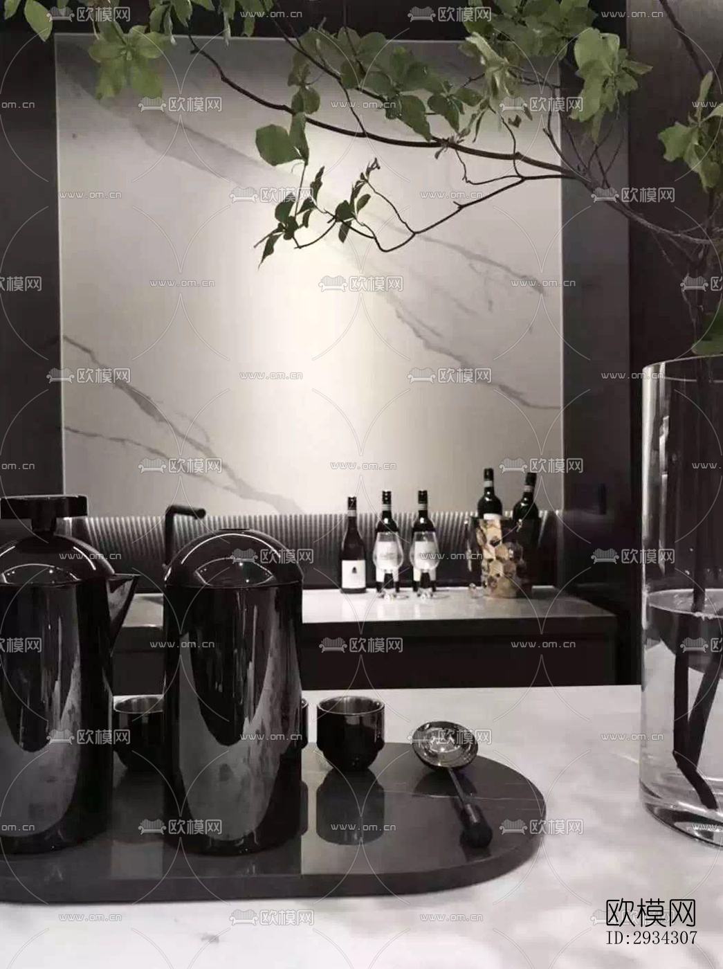 现代复式效果图下载（渲染图11）