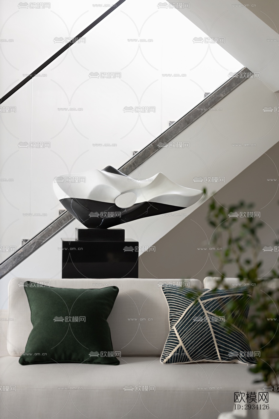 现代别墅效果图下载（渲染图9）