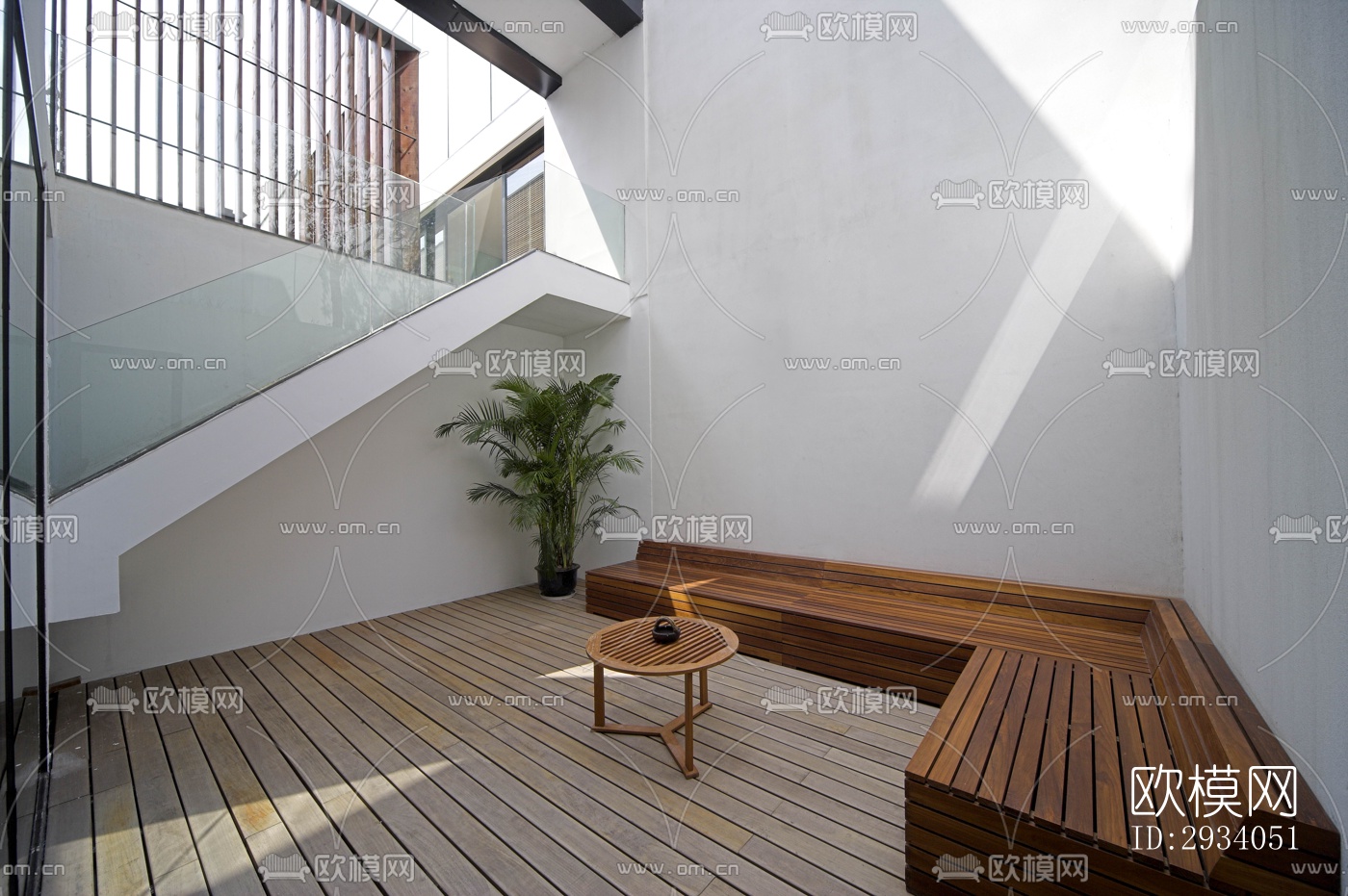 现代别墅效果图下载（渲染图16）