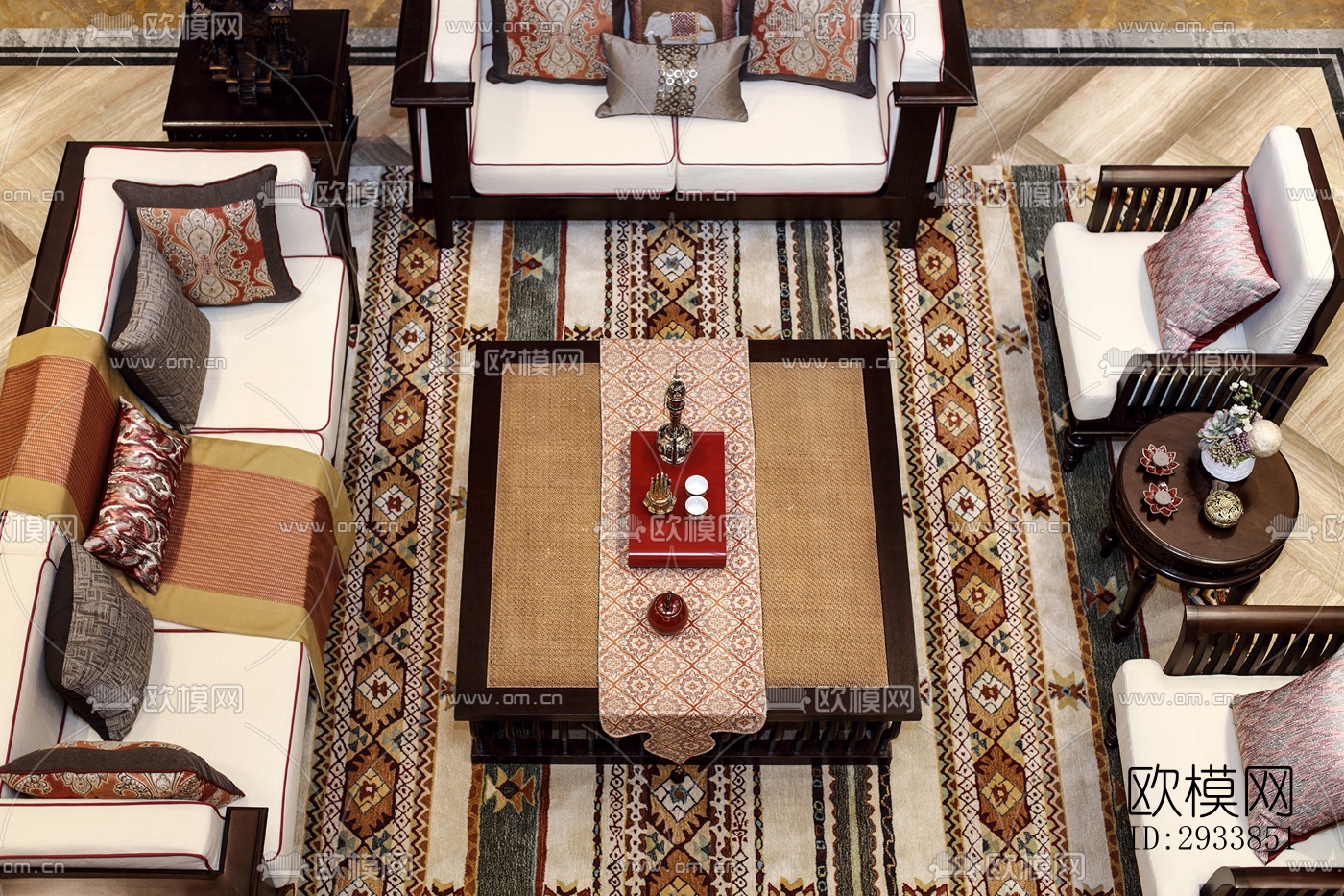 东南亚别墅效果图下载（渲染图6）