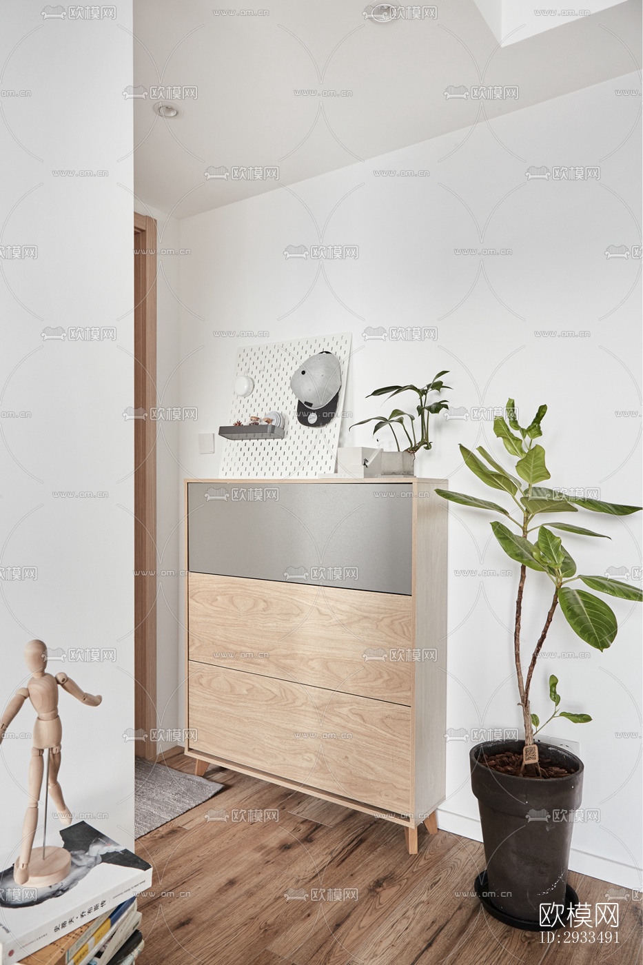 北欧公寓效果图下载（渲染图16）