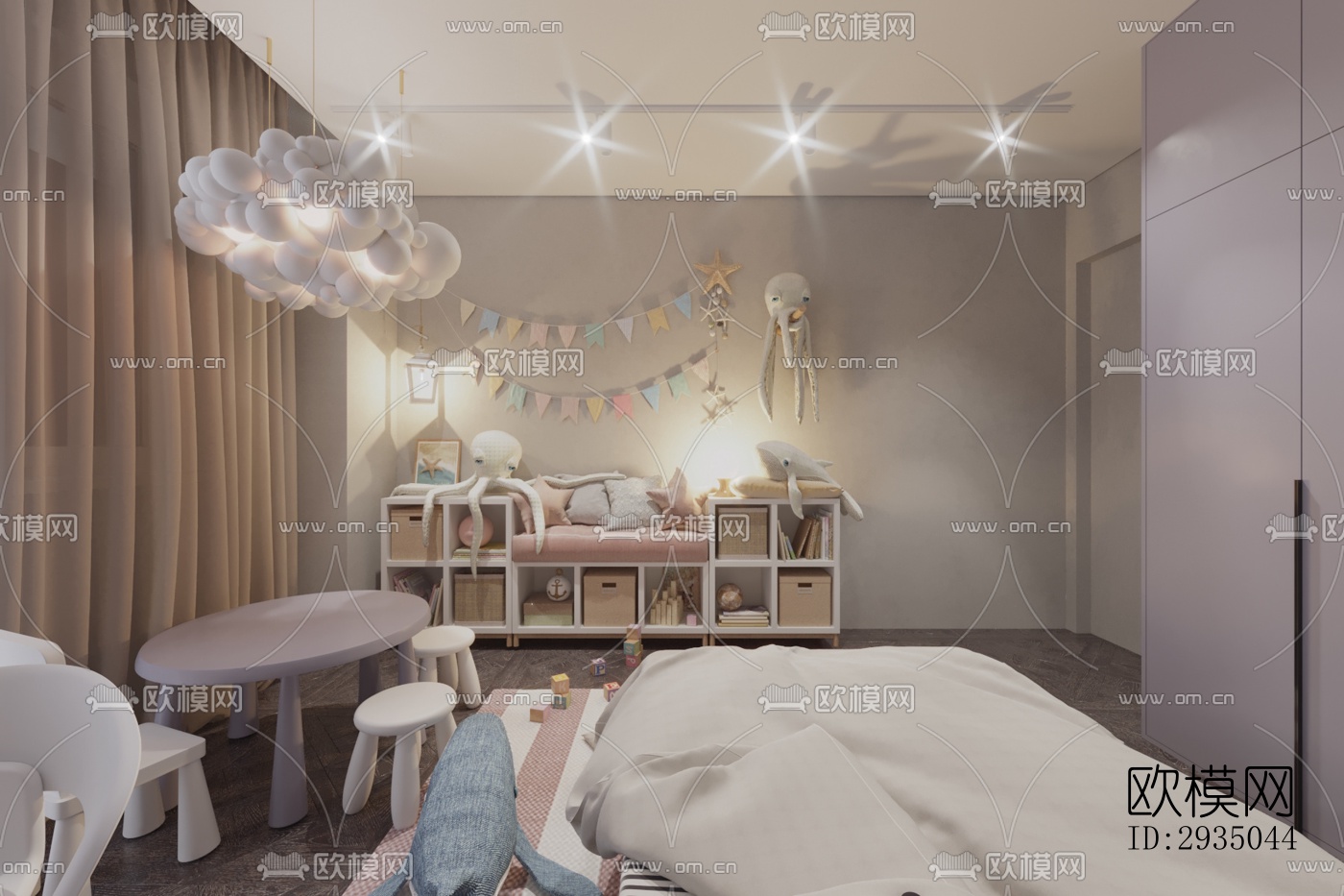 高级灰平层效果图下载（渲染图15）