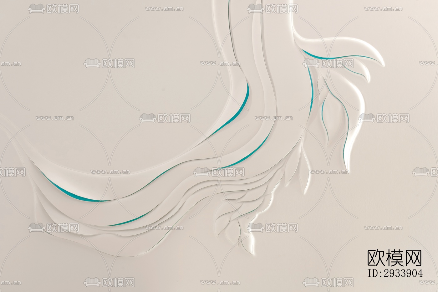 新中式别墅效果图下载（渲染图9）