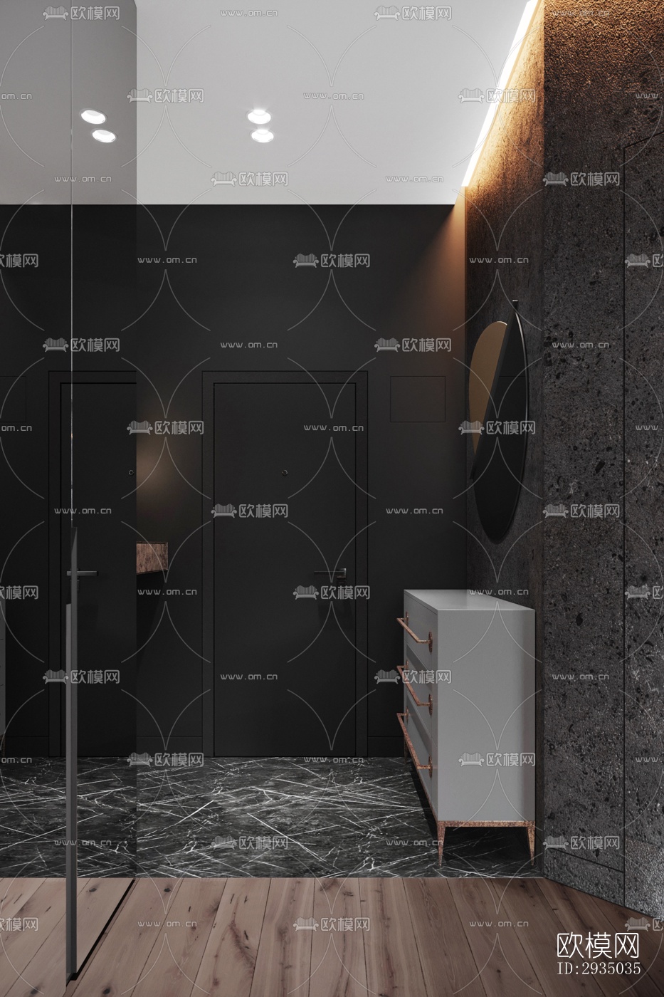 高级灰平层效果图下载（渲染图3）