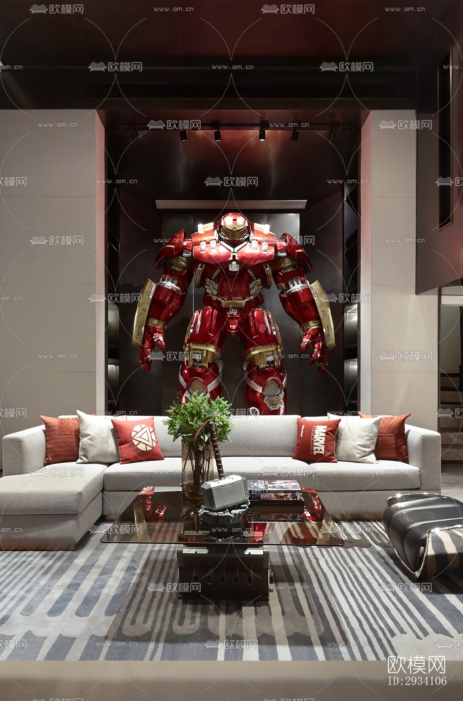 现代别墅效果图下载（渲染图13）