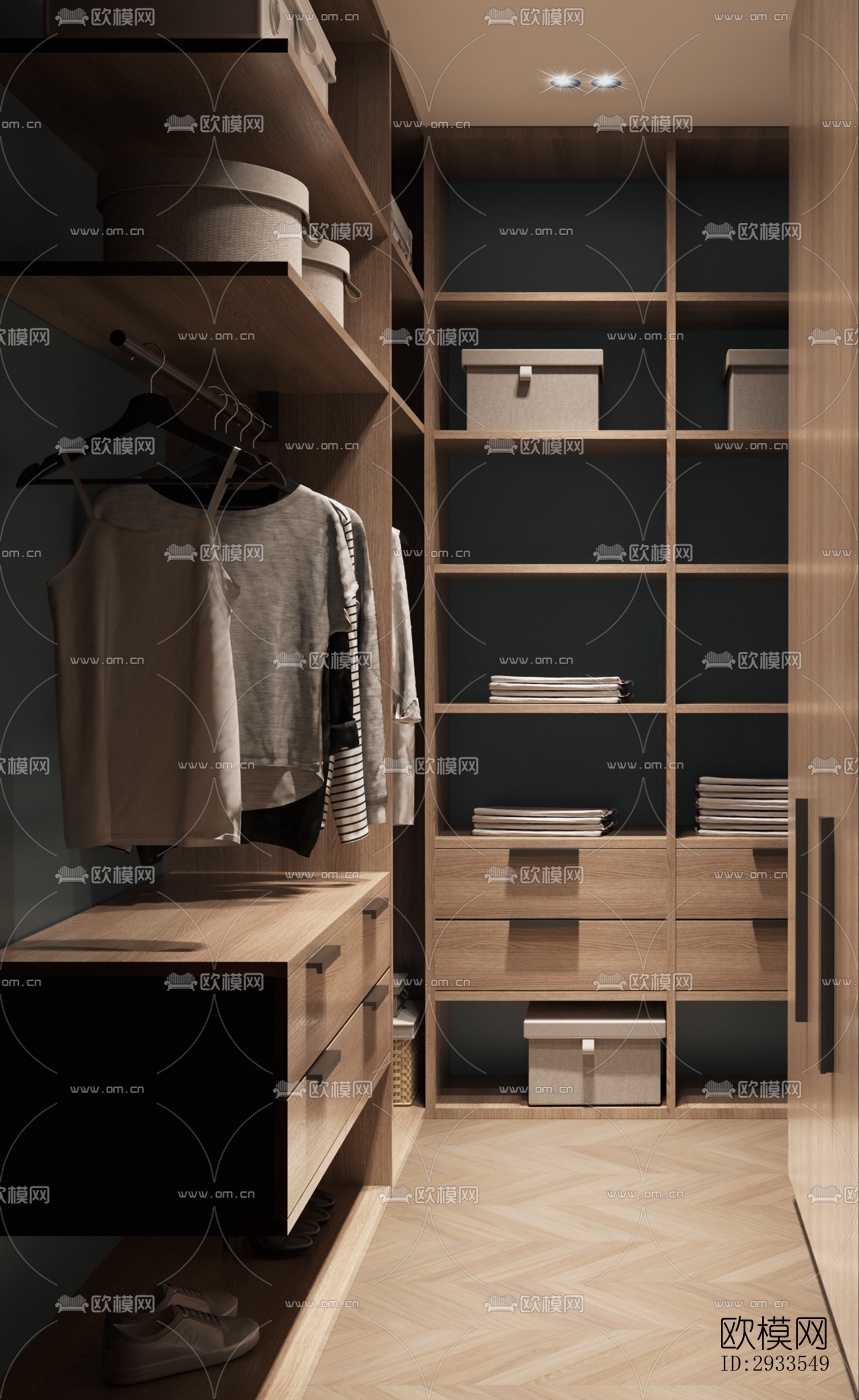 北欧公寓效果图下载（渲染图17）