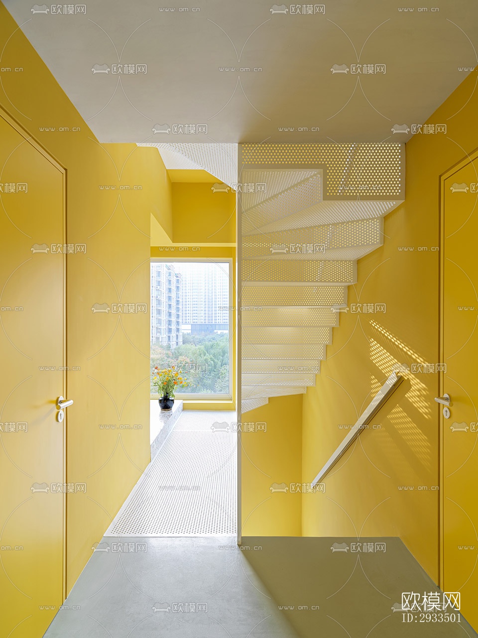 北欧公寓效果图下载（渲染图4）