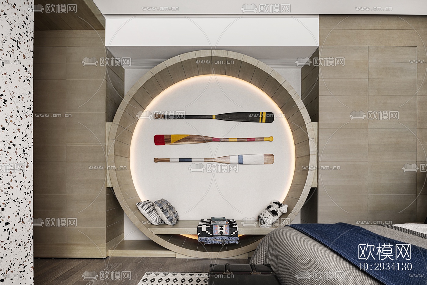 现代别墅效果图下载（渲染图15）