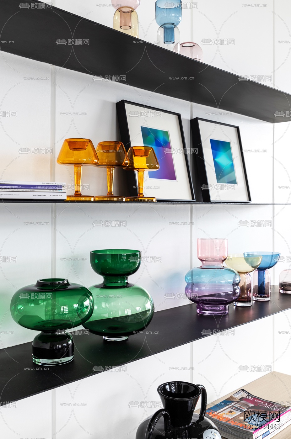 后现代平层效果图下载（渲染图9）