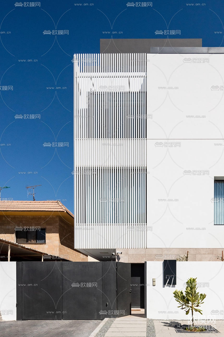 现代别墅效果图下载（渲染图20）