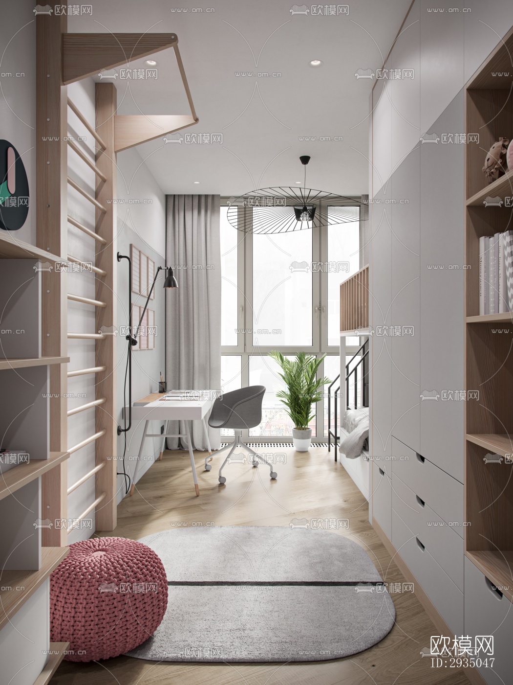 高级灰平层效果图下载（渲染图19）