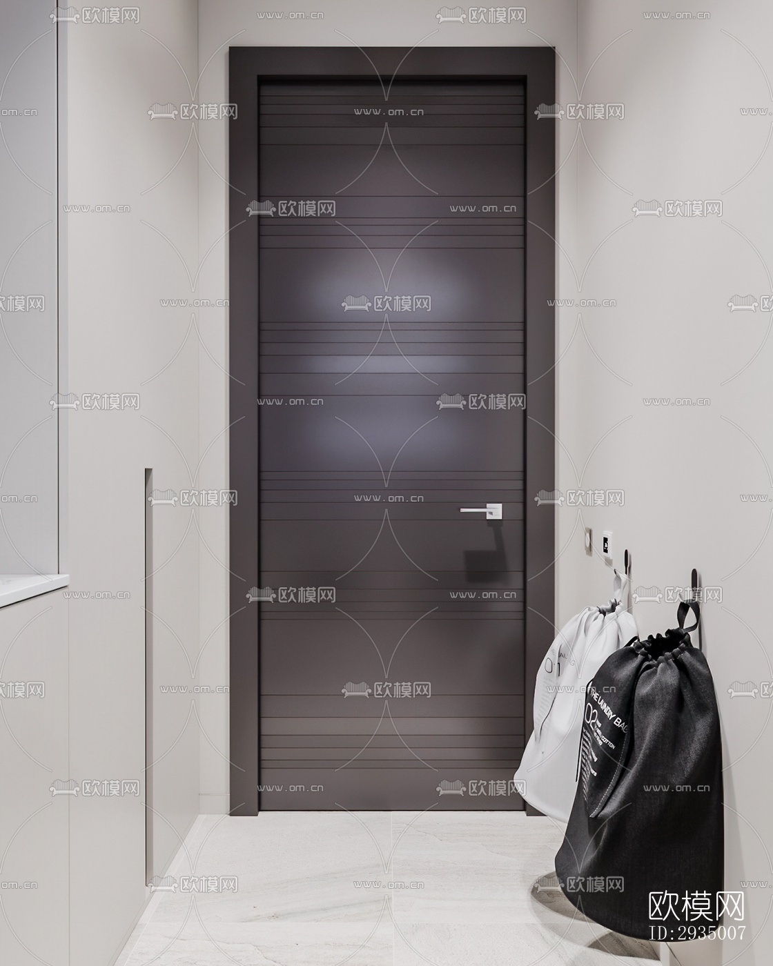 现代平层效果图下载（渲染图9）