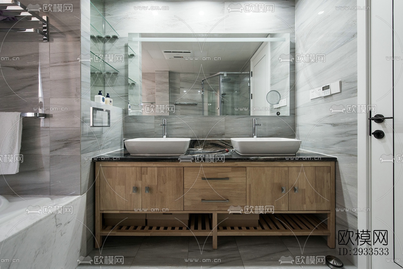 北欧公寓效果图下载（渲染图19）