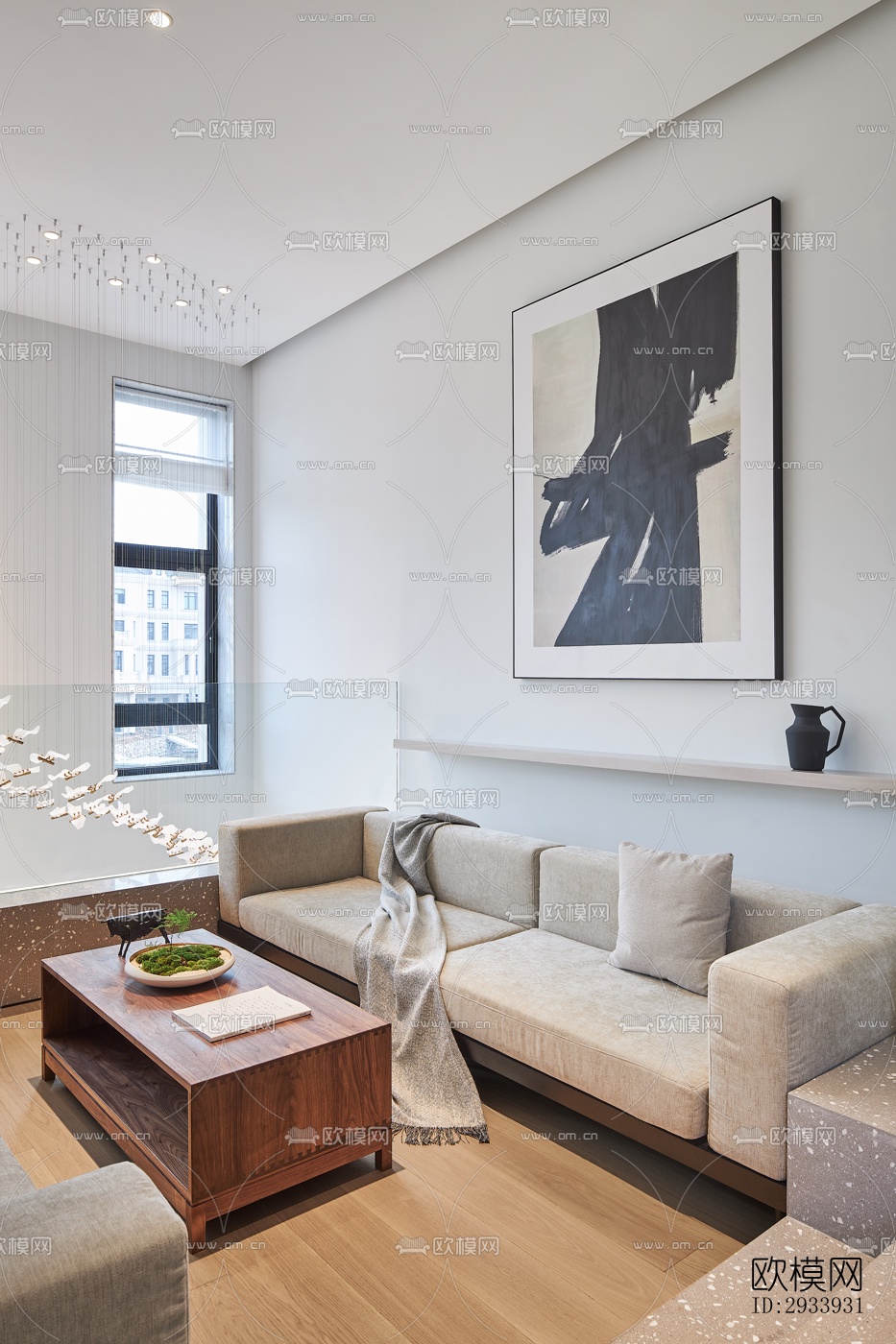 新中式别墅效果图下载（渲染图16）