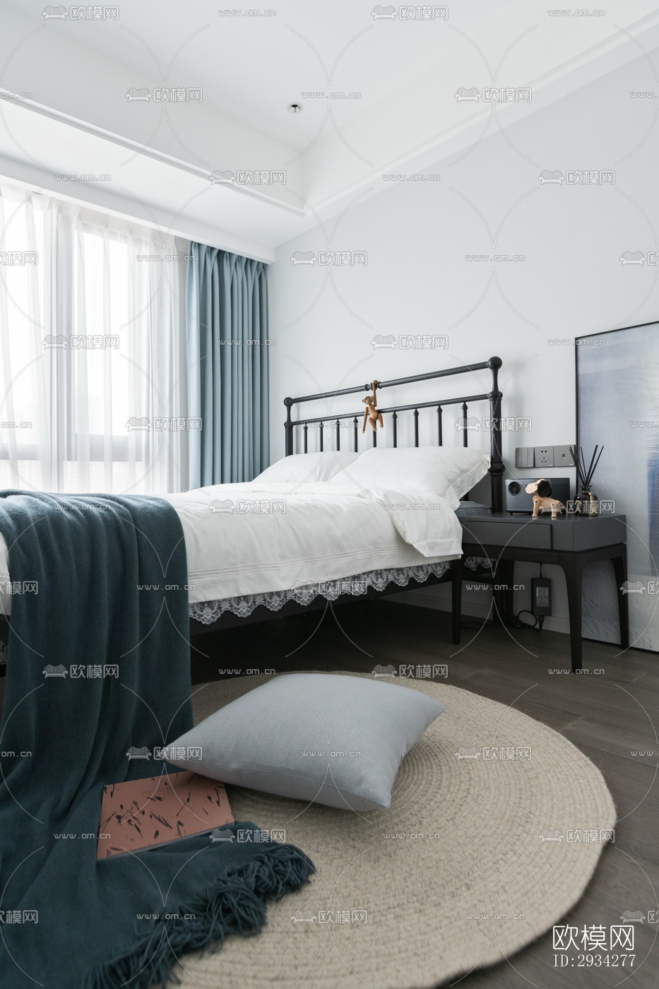 现代复式效果图下载（渲染图13）