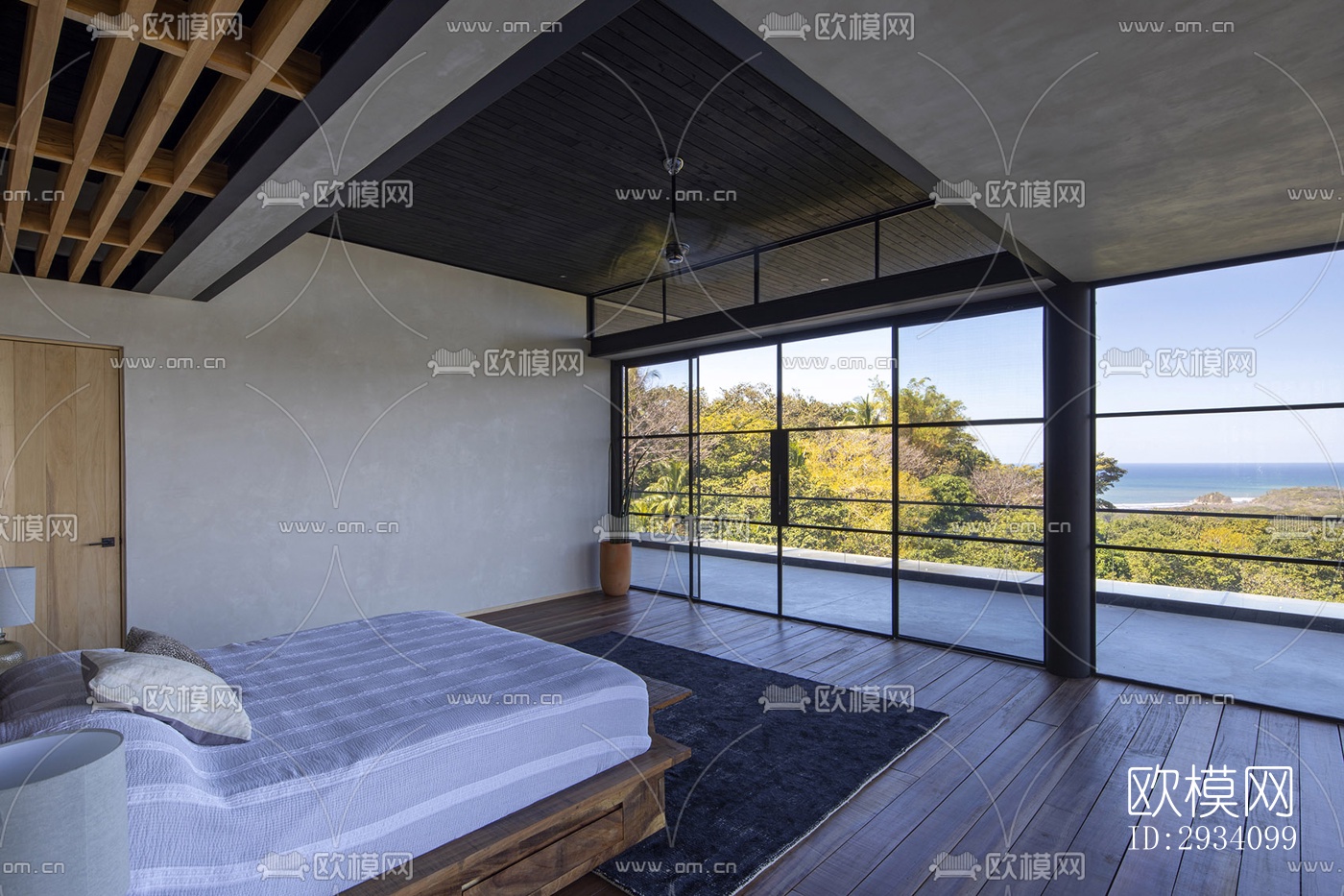 现代别墅效果图下载（渲染图4）