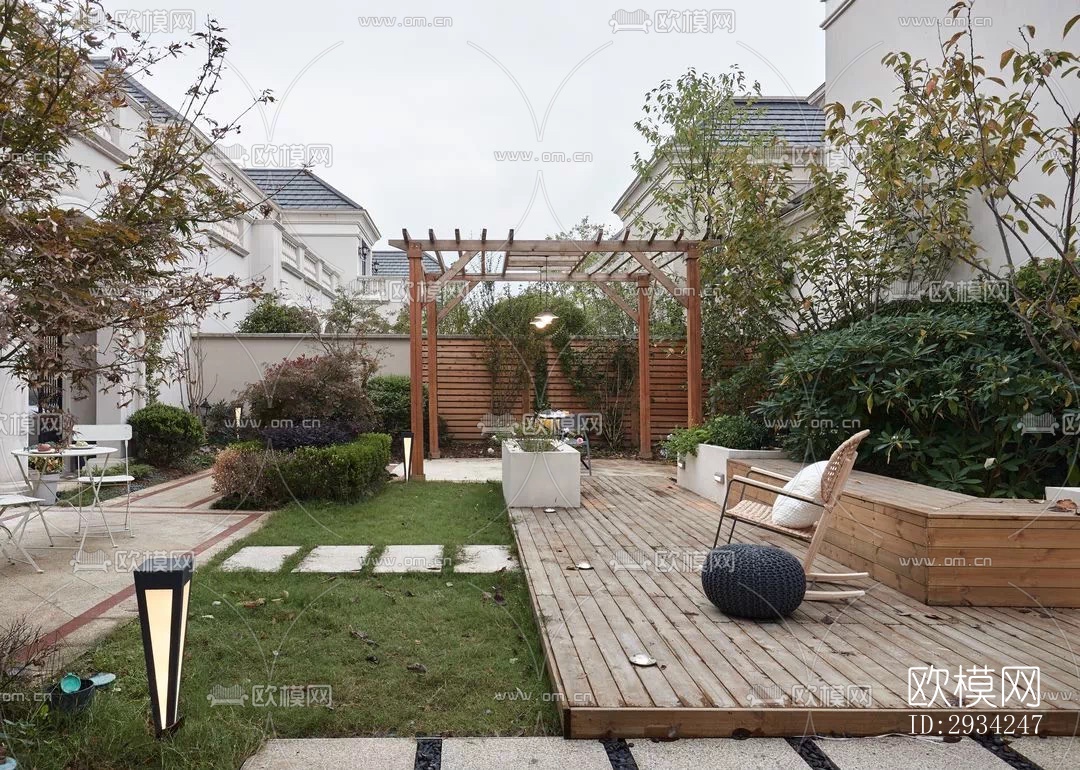 现代复式效果图下载（渲染图14）