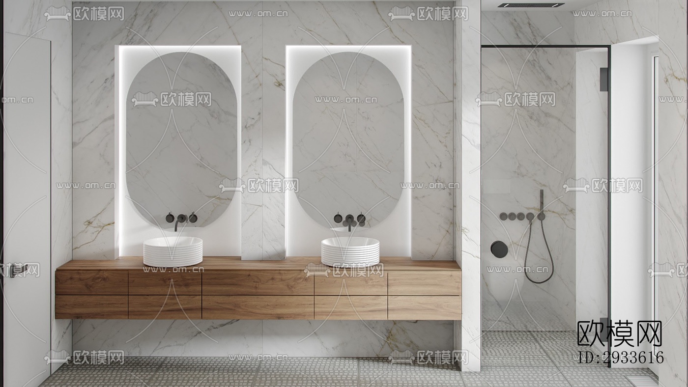 北欧公寓效果图下载（渲染图11）