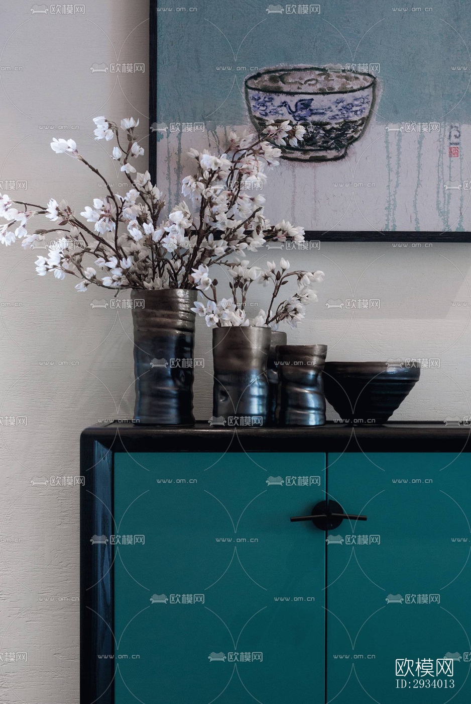 新中式别墅效果图下载（渲染图17）