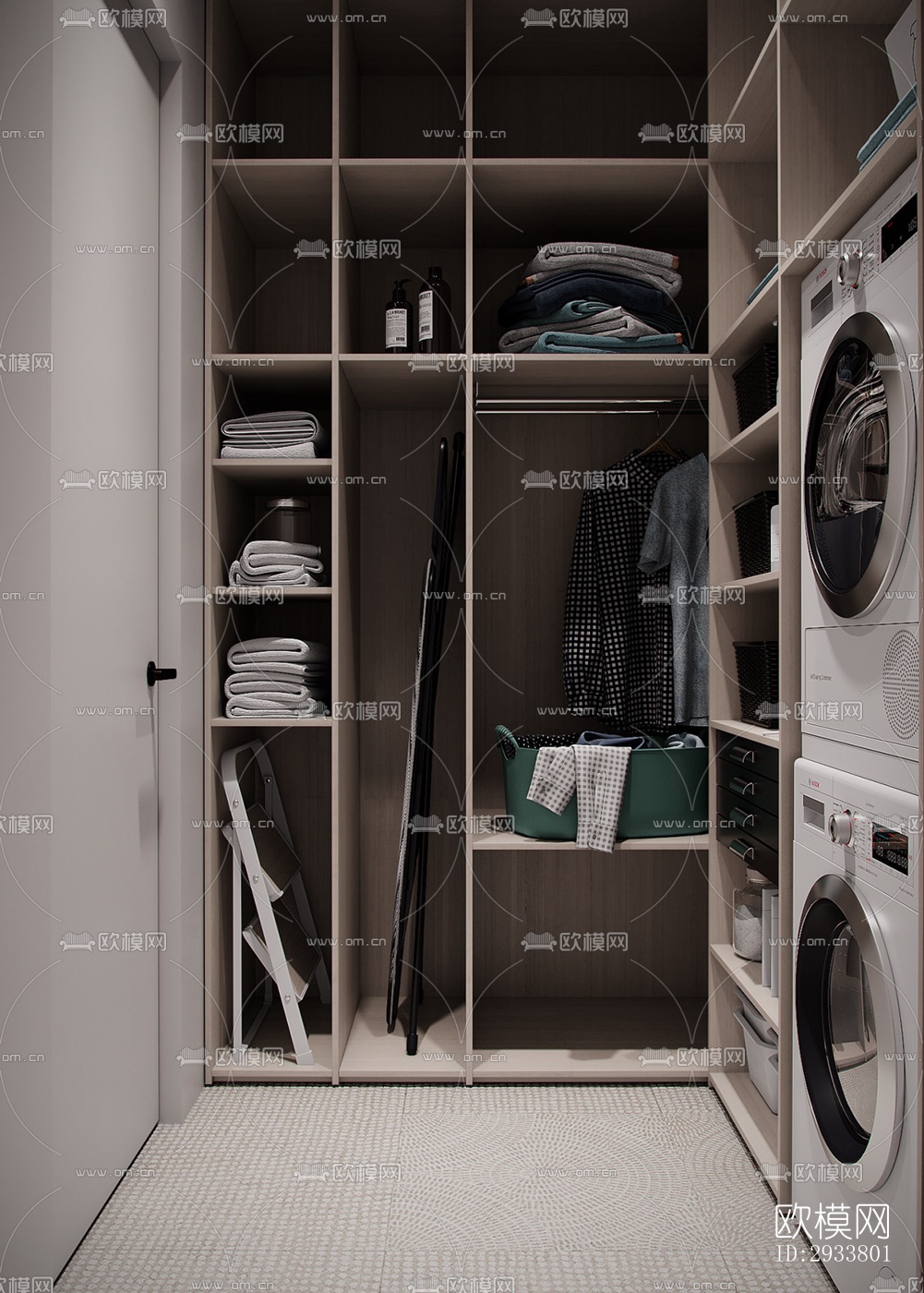 现代公寓效果图下载（渲染图20）