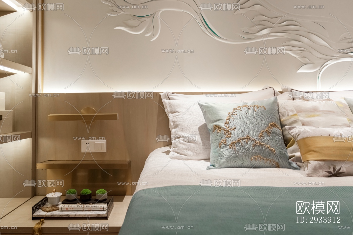 新中式别墅效果图下载（渲染图17）