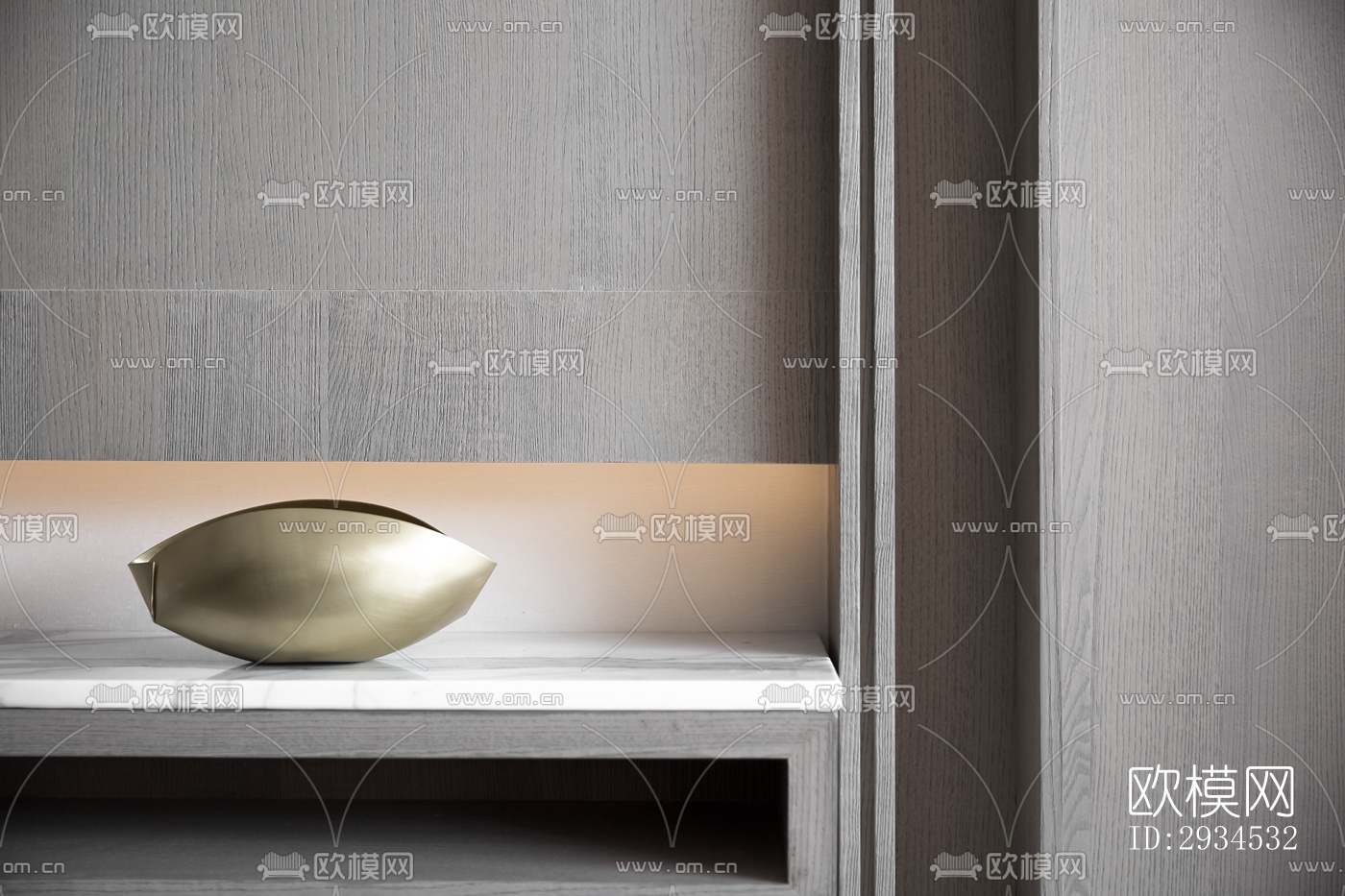 新中式平层效果图下载（渲染图12）