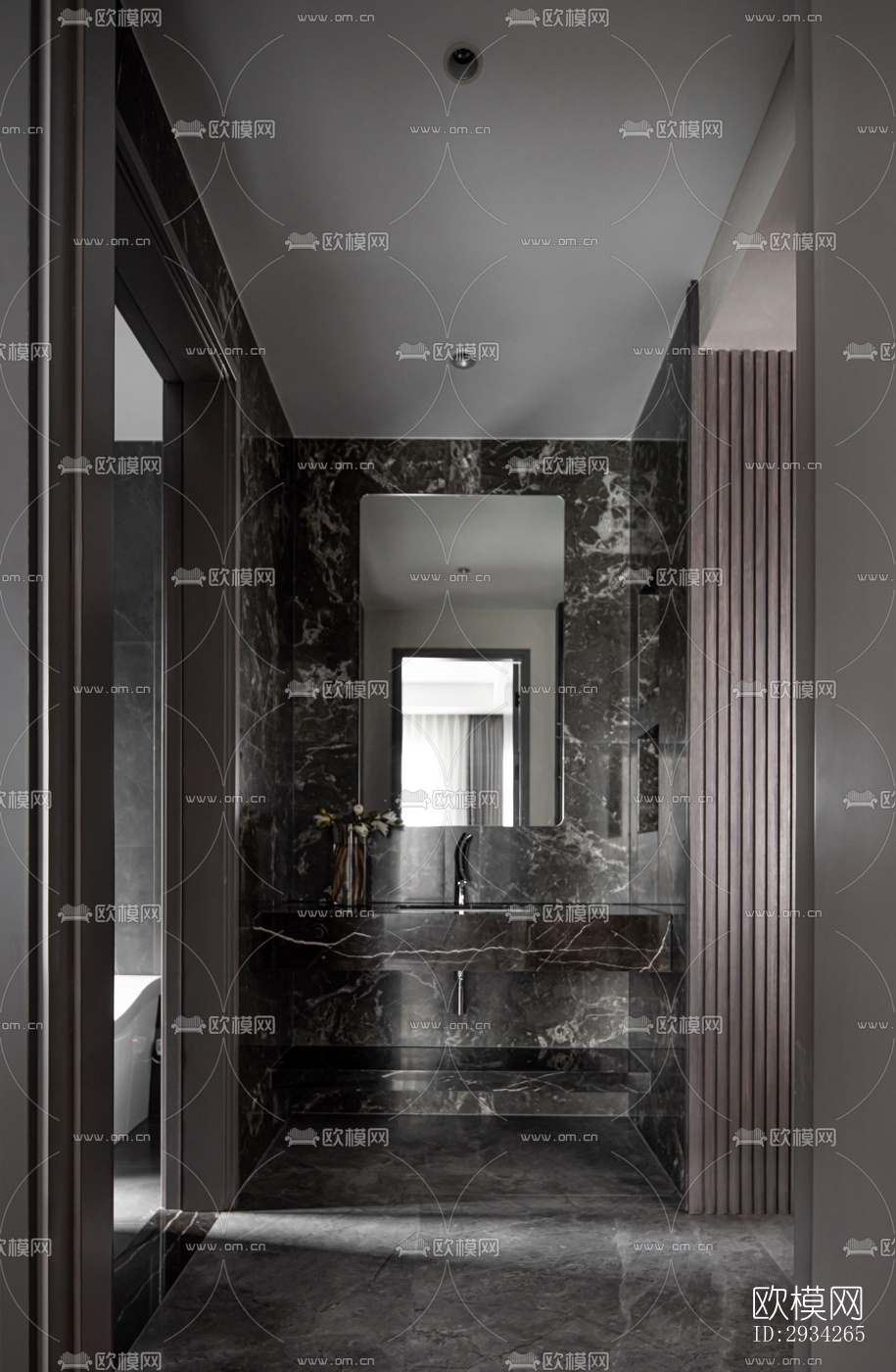 现代复式效果图下载（渲染图7）