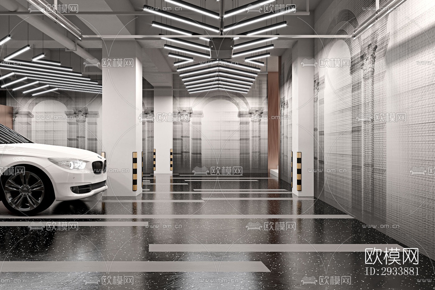 北欧别墅效果图下载（渲染图16）