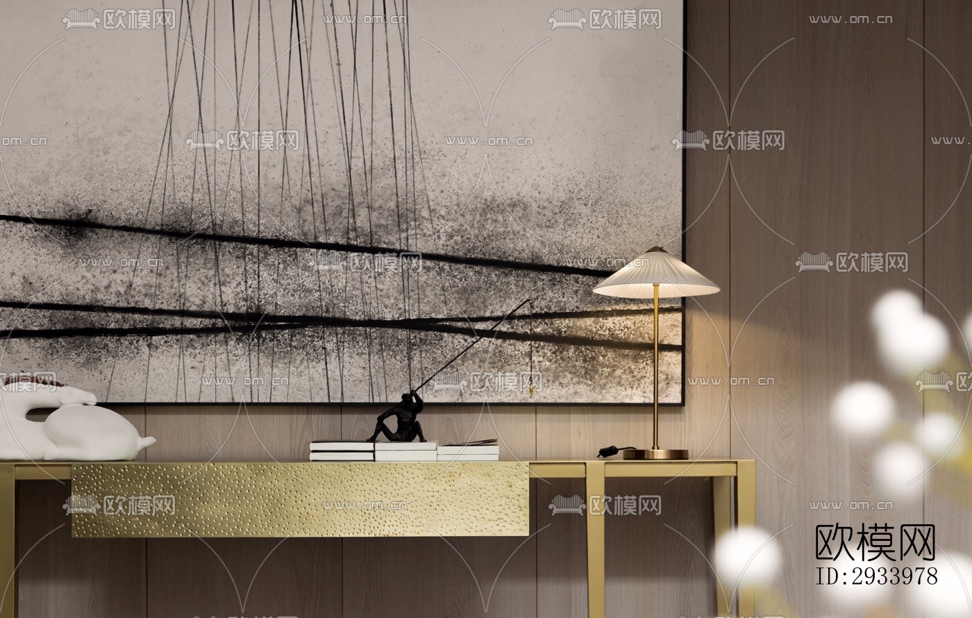 新中式别墅效果图下载（渲染图16）