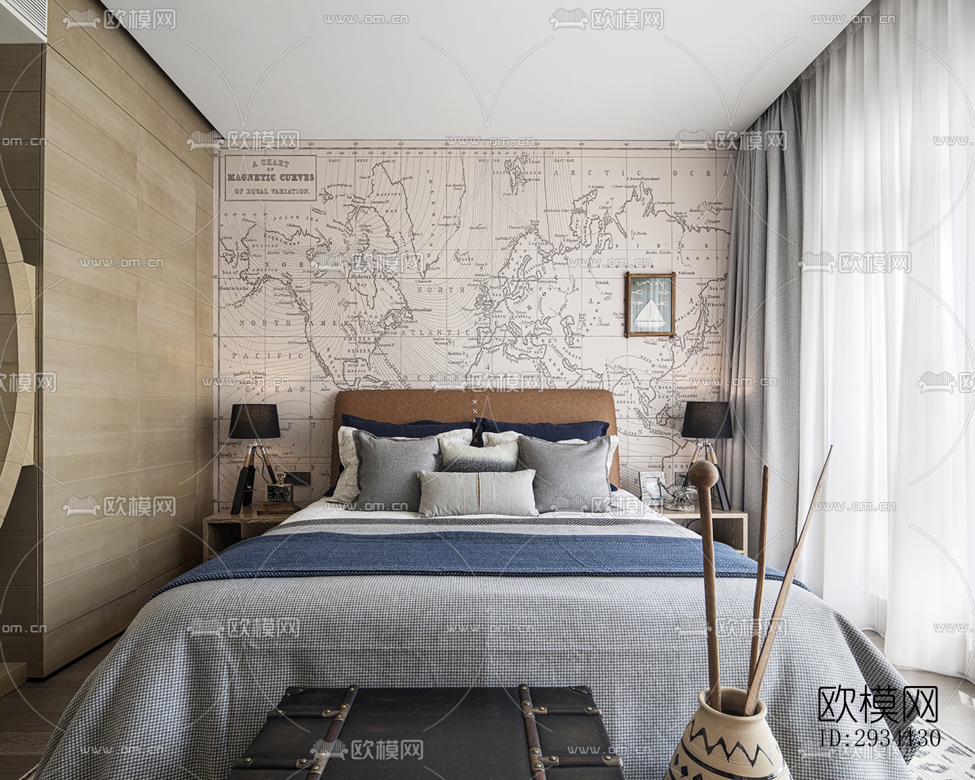 现代别墅效果图下载（渲染图14）