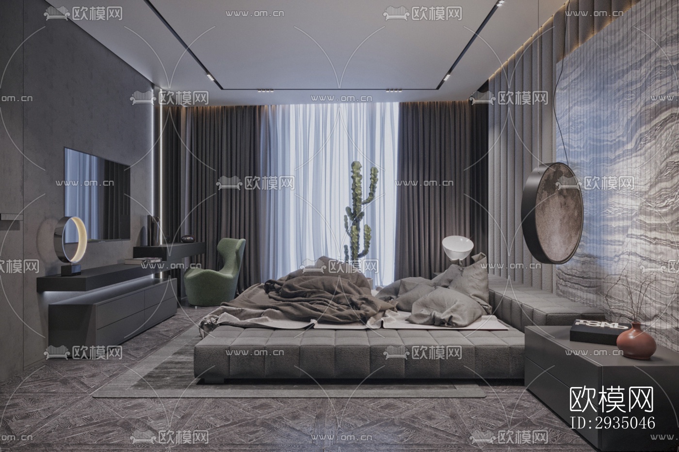 高级灰平层效果图下载（渲染图9）