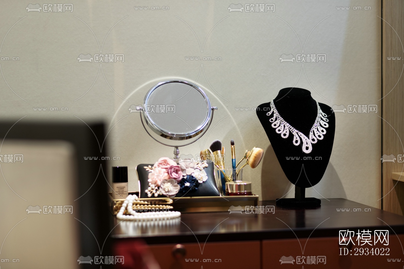 新中式别墅效果图下载（渲染图8）