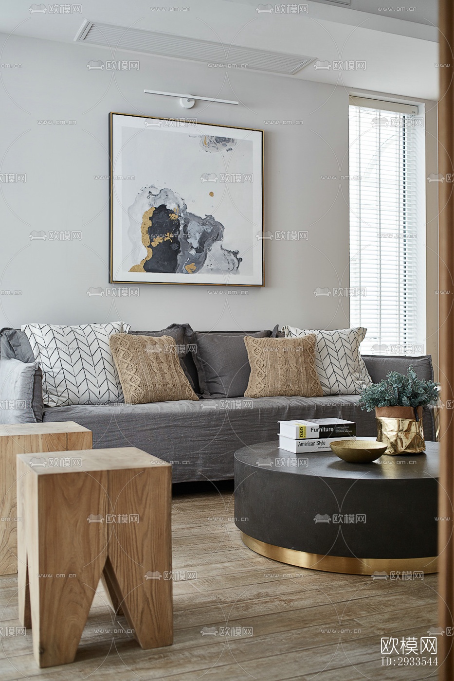 北欧公寓效果图下载（渲染图16）