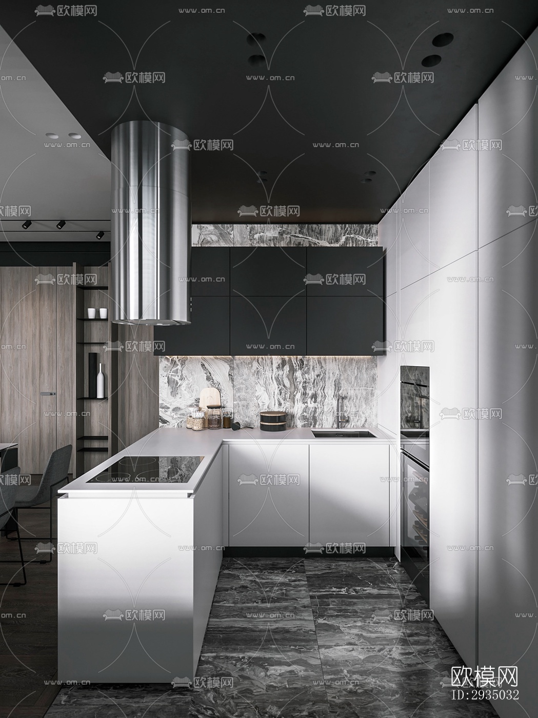 高级灰平层效果图下载（渲染图8）