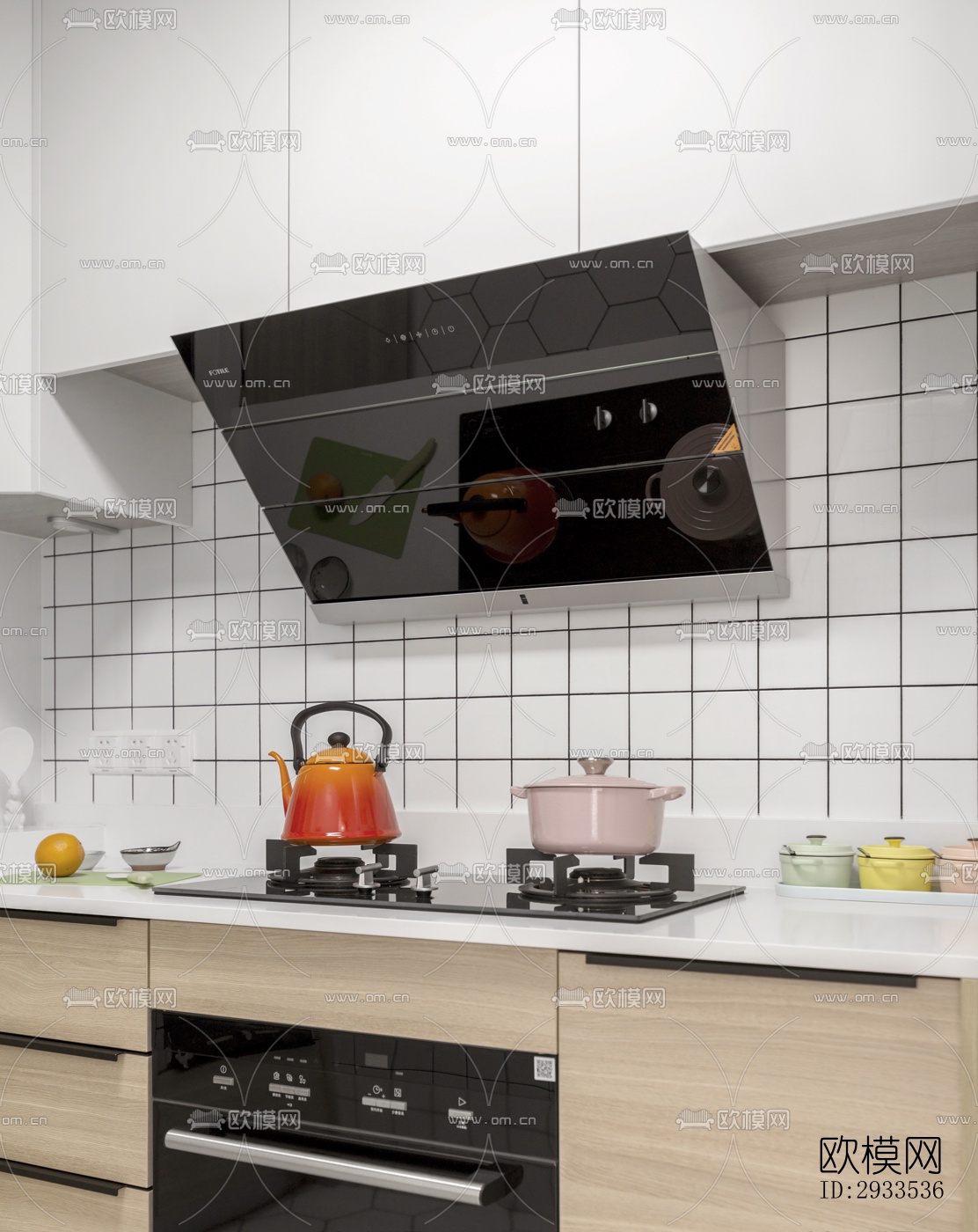 北欧公寓效果图下载（渲染图5）