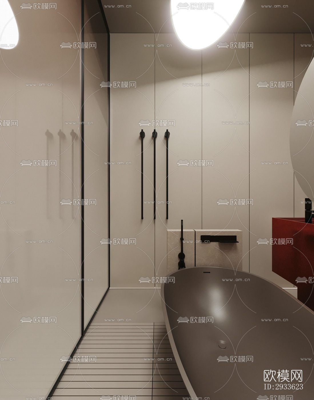 北欧公寓效果图下载（渲染图10）