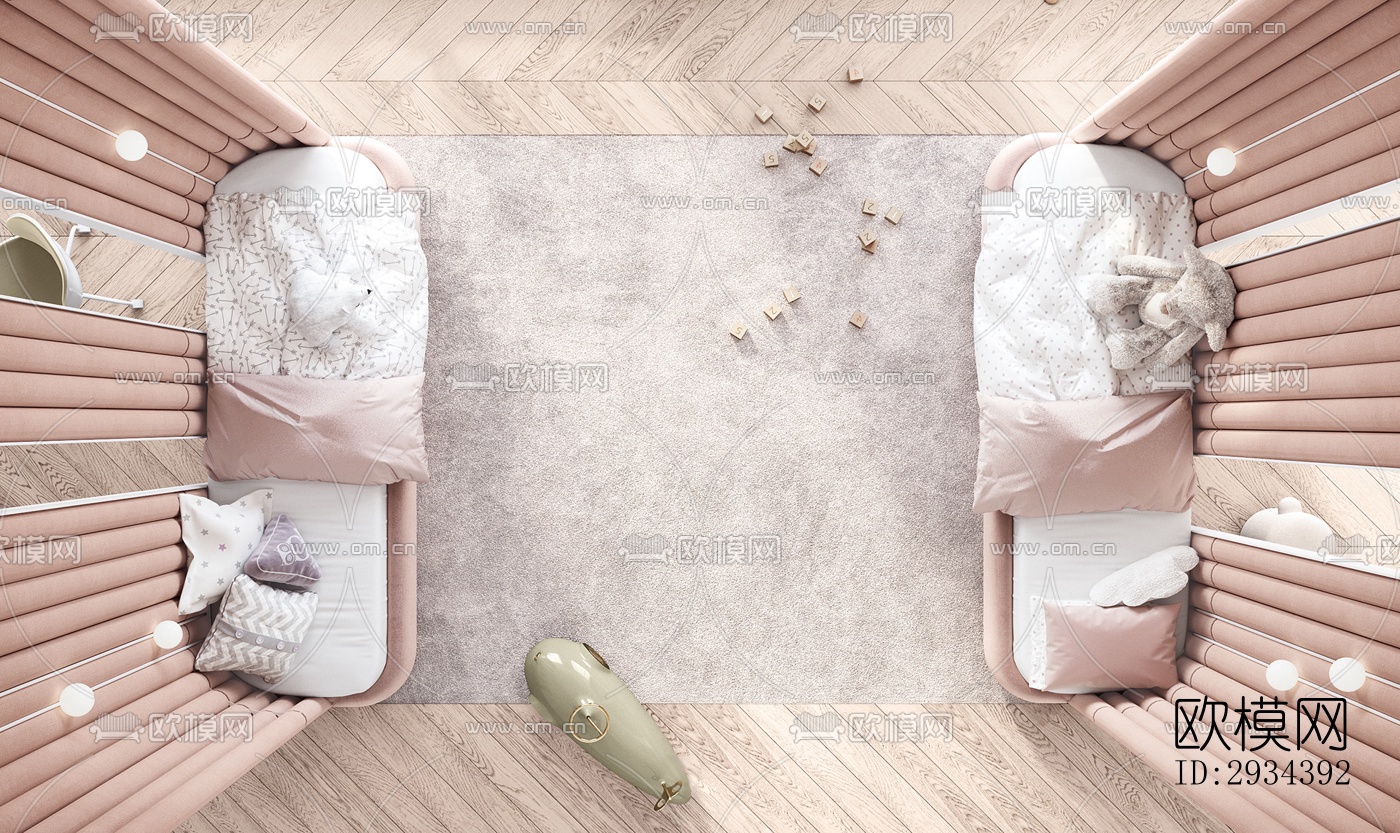 北欧平层效果图下载（渲染图14）