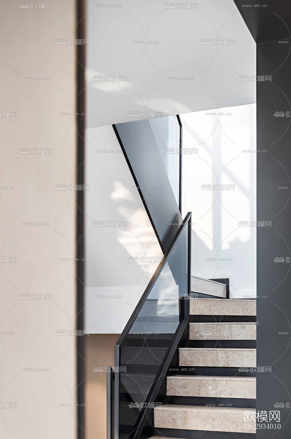 新中式别墅效果图下载（渲染图6）