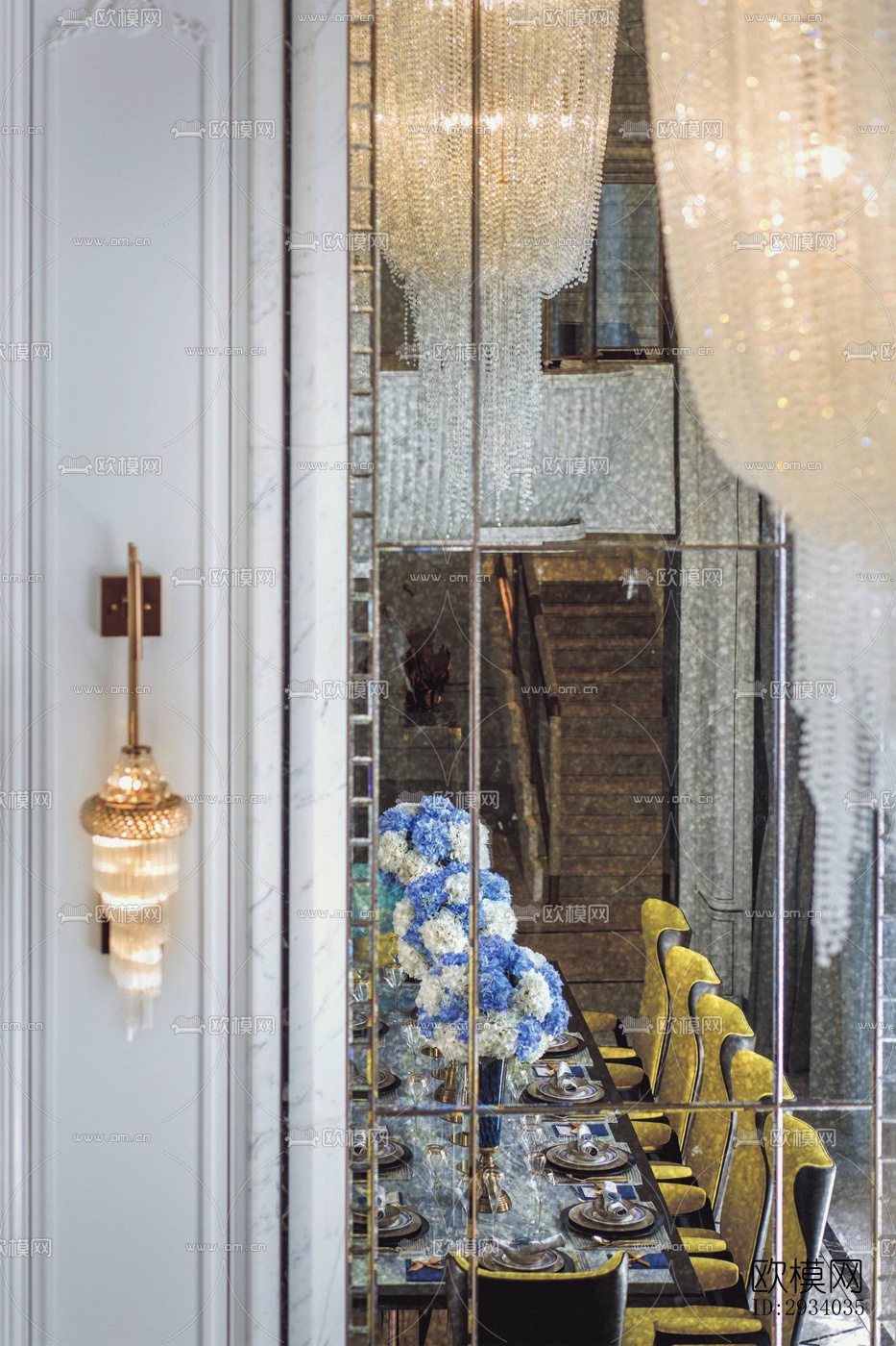 欧式别墅效果图下载（渲染图6）